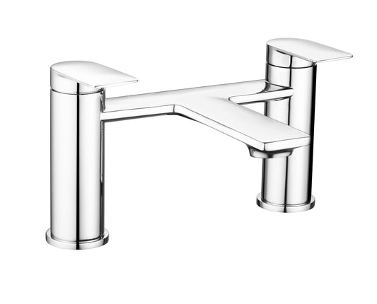 Risca Chrome bath filler