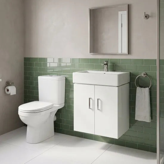 nuie Mayford 450mm Wall Hung Cloakroom Suite