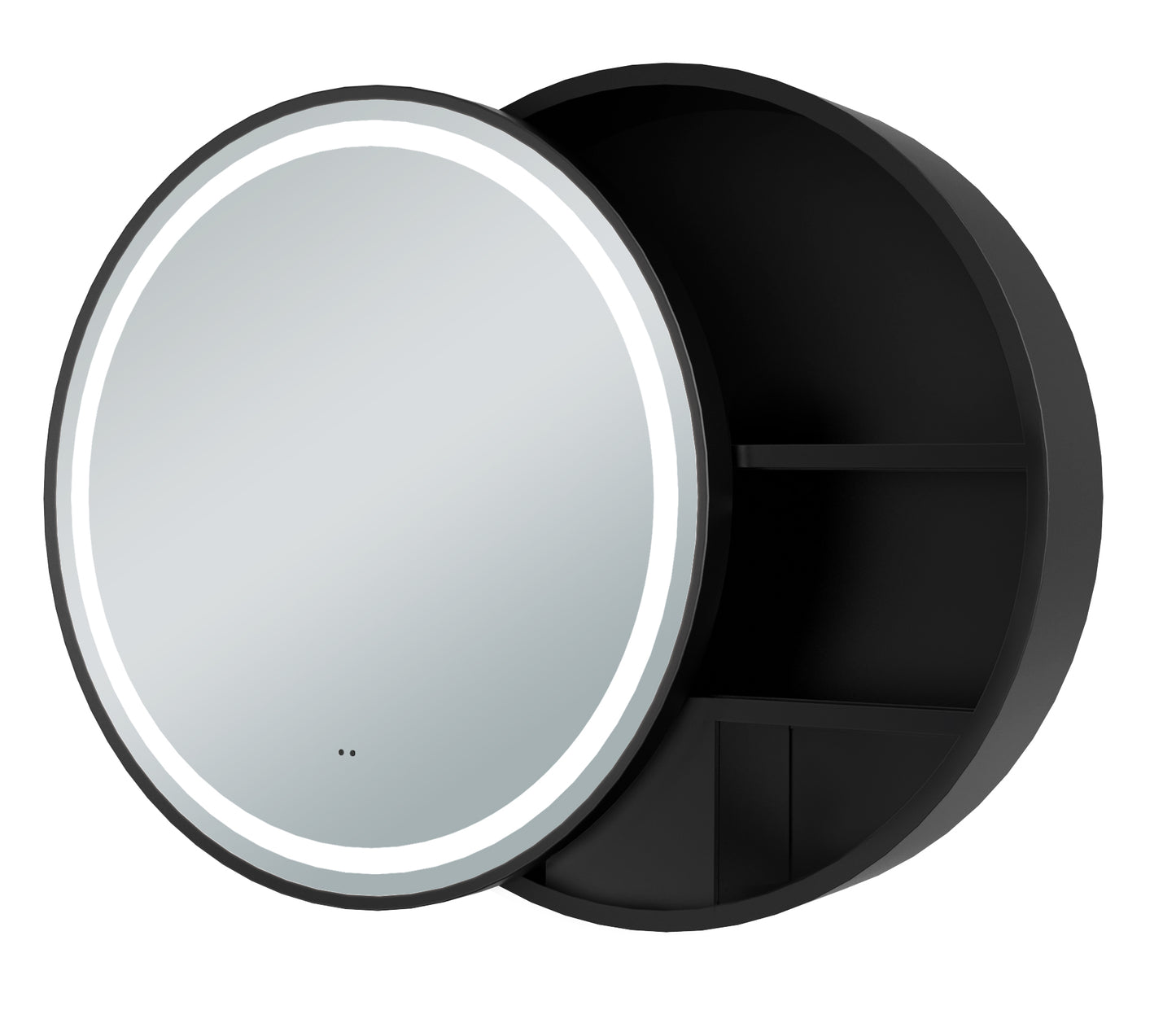 Tailored Monty Round led mirror cabinet 600mm  3065
