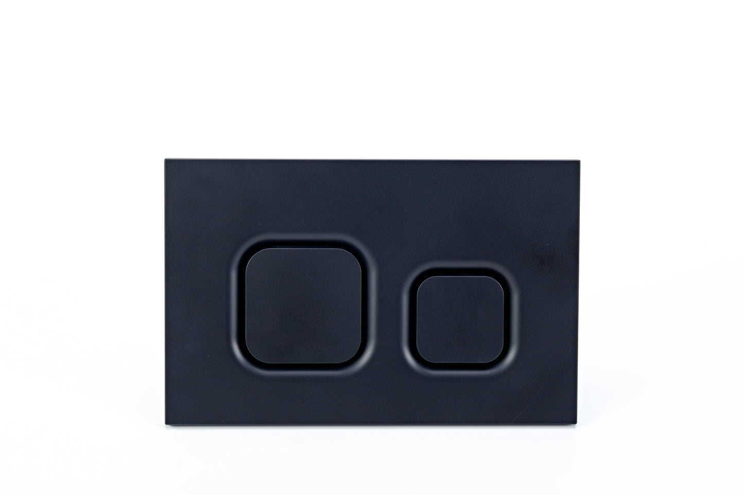 Concealed cistern and frame for wall hung pan with Black plate