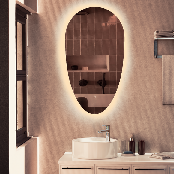 Tailored Jacob Teardrop led mirror