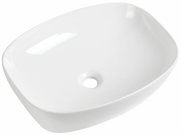 Lucca counter top ceramic basin 500mm