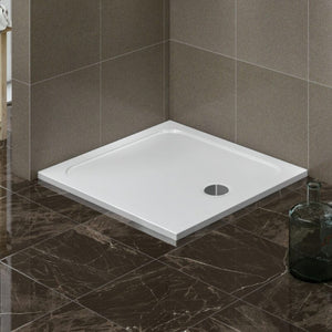 800x800 Square stone resin tray