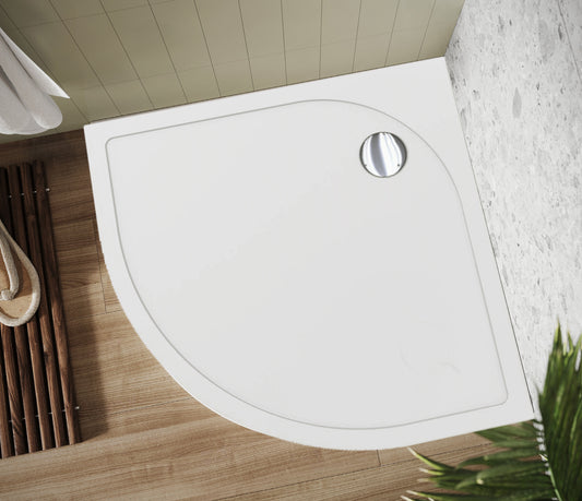 800 Quadrant stone resin tray