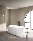 Flauto Fluted freestanding bath 1700x800xH600