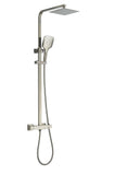 NEW Menai thermostatic Gunmetal Square dual premium shower TIS0272