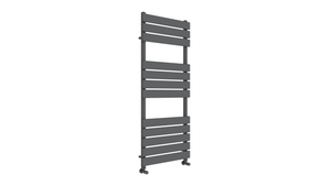 Queenstown Gunmetal designer towel radiator 1200x450mm