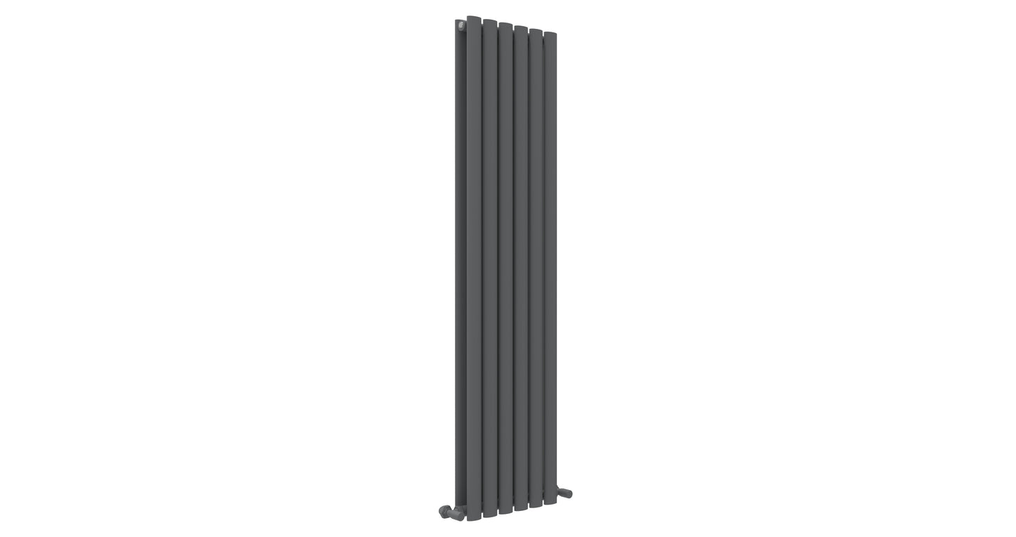 Tailored Albany double panel designer anthracite radiator 1800 x 360 TIS2172