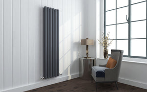 Tailored Albany double panel designer anthracite radiator 1800 x 480 TIS2173