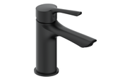 Nefyn orca black basin mixer tap TIS5135