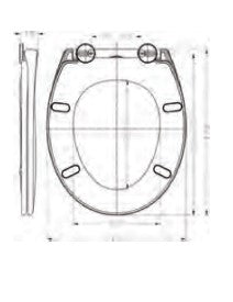Plumb essentials toilet seat soft closing