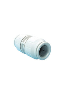 JG Speedfit white 15mm push fit coupler