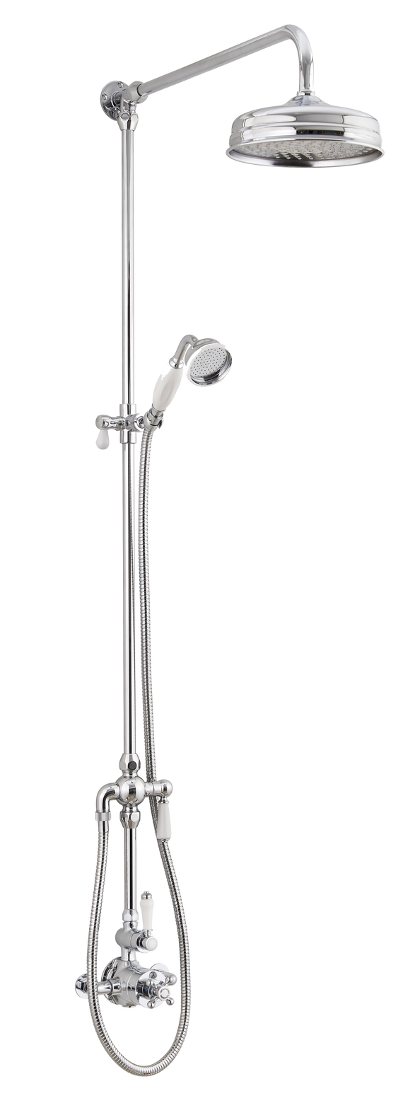 TENBY TRADITIONAL DUAL LEVER SHOWER KIT