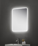 Tailored Angus slimline led touch mirror with demist 2 sizes available TIS3051, TIS3052