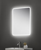 Tailored Angus slimline led touch mirror with demist 2 sizes available TIS3051, TIS3052