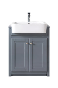 Tenby traditional vanity unit and Belfast basin 600mm wide 3 colours available TIS4009, TIS4035, TIS4052