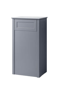 Turin 500mm WC unit available in 3 colours Grey, Sapphire and shadow grey