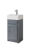 Tenby 445mm belfast vanity unit available in 3 colours TIS4048, TIS4062, TIS4049