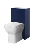 Turin 500mm WC unit available in 3 colours Grey, Sapphire and shadow grey