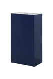 Turin 500mm WC unit available in 3 colours Grey, Sapphire and shadow grey