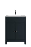 Turin 600MM 2 door vanity unit and basin available in 3 colours TIS4010, TIS4053, TIS4071