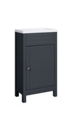 Turin cloak room 1 door vanity unit 460mm wide TIS4038, TIS4110, TIS4039