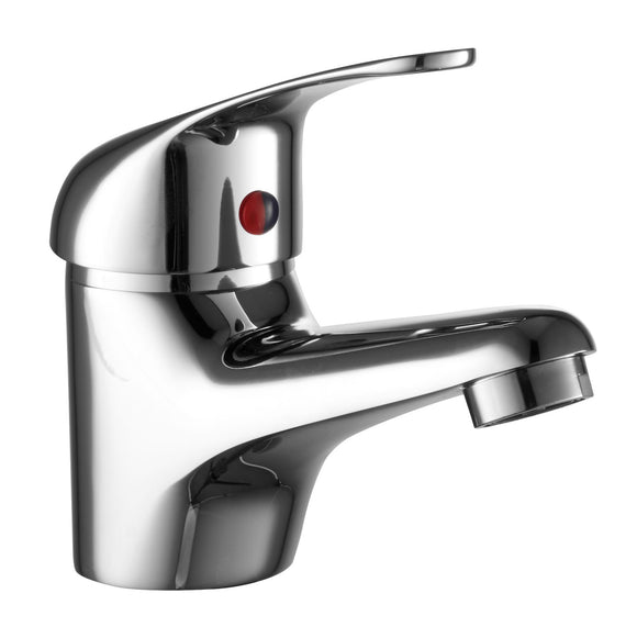 PLUMB ESSENTIAL 40MM BASIN MIXER AND WASTE