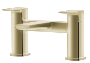 SWANSEA BRUSHED BRASS BATH FILLER