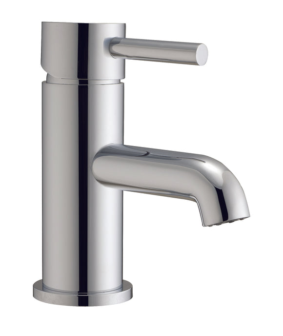 Tailored Chepstow chrome basin mixer with click waste TIS5103