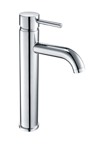 Tailored Chepstow chrome tall basin mixer for vanity bowls TIS5104