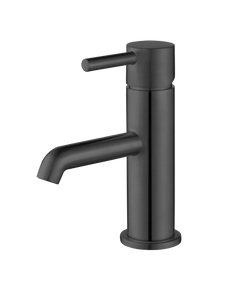 Tailored Chepstow gunmetal basin mixer with click waste TIS5111