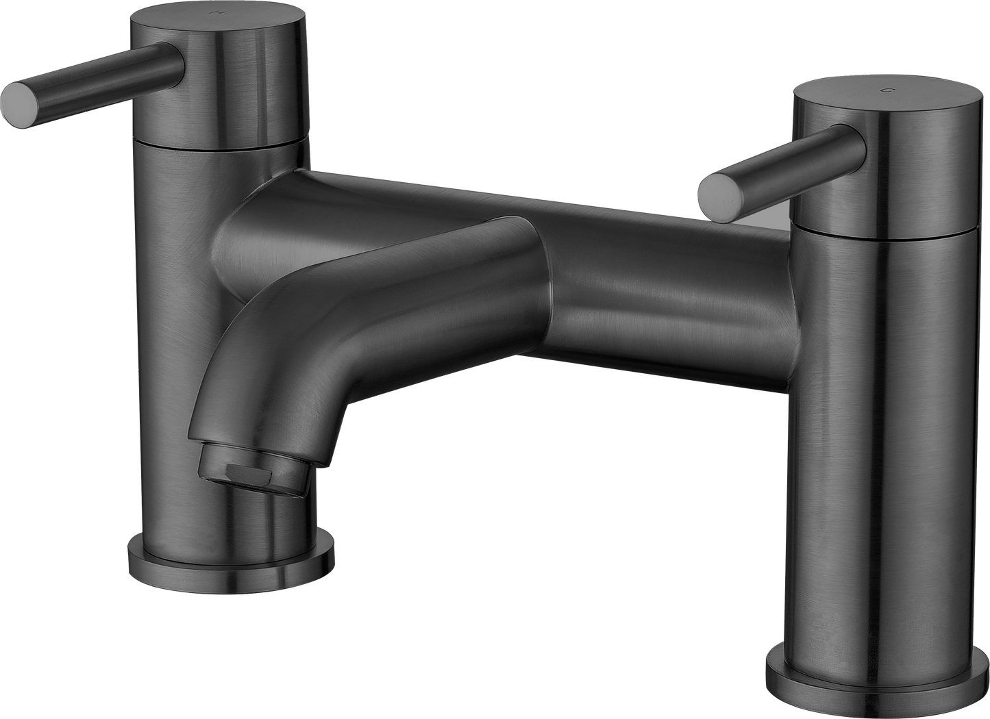 Tailored Chepstow gunmetal bath filler TIS5113