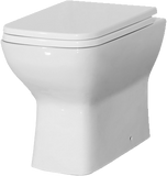 Tailored Seina BTW Square Toilet with Soft Close Seat & Fittings TIS6004