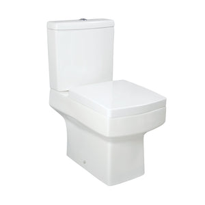 Tailored Braga Close Coupled Square Toilet with Seat TIS6023